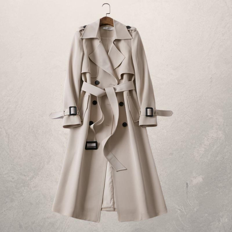 Manteau Long Fashicole Élégance Automnale